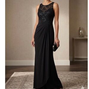 Lauren Ralph Lauren Black Maxi Dress